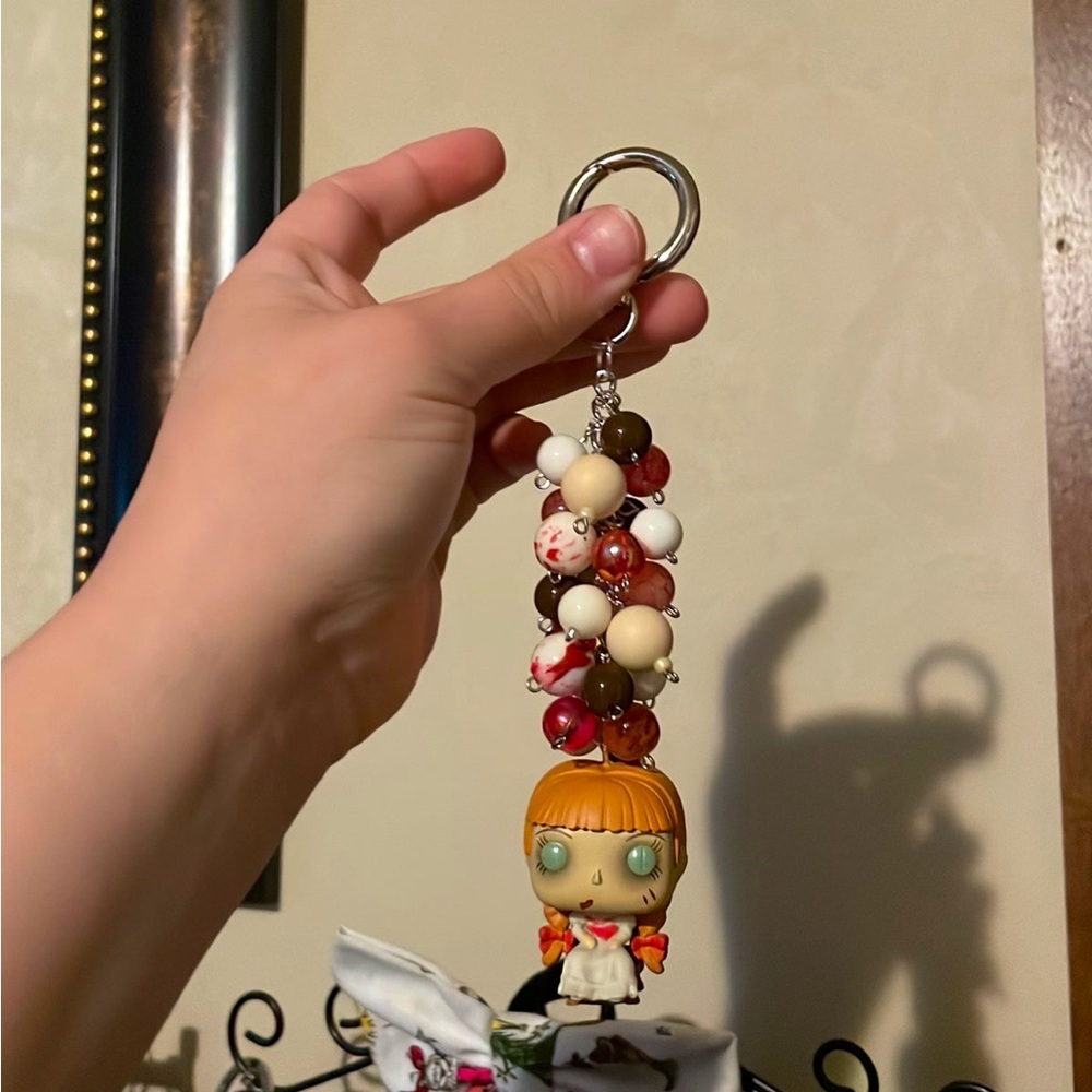 Funko the Conjuring Annabelle beaded bag purse charm